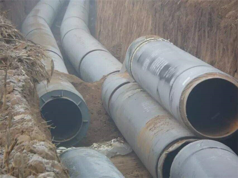 直埋聚氨酯螺旋保溫管施工